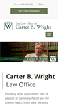 Mobile Screenshot of carterbwright.com